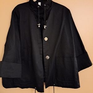 Black 100% Cotton Jacket